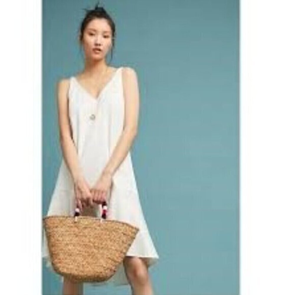 Maeve by Anthropology Charlotte Drop-Waist Dress Size Medium
